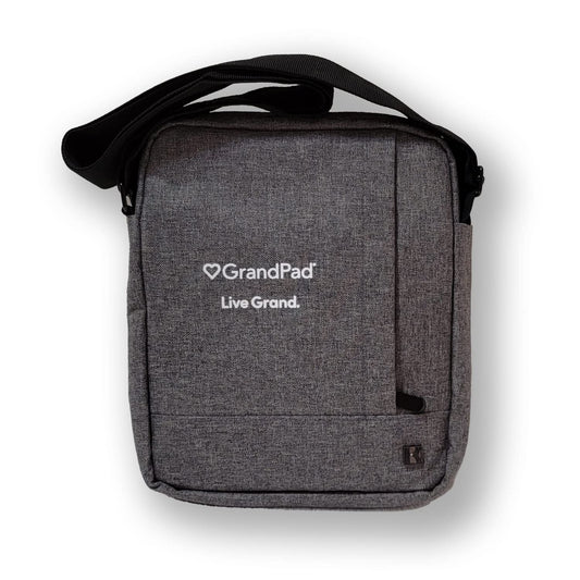 GrandPad Tablet Bag, iPad Sleeve, Tablet Sleeve, Measures 10-1/2" x 8-1/2" x 2", Gray